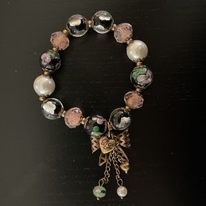 Betsey Johnson Charm Bracelet